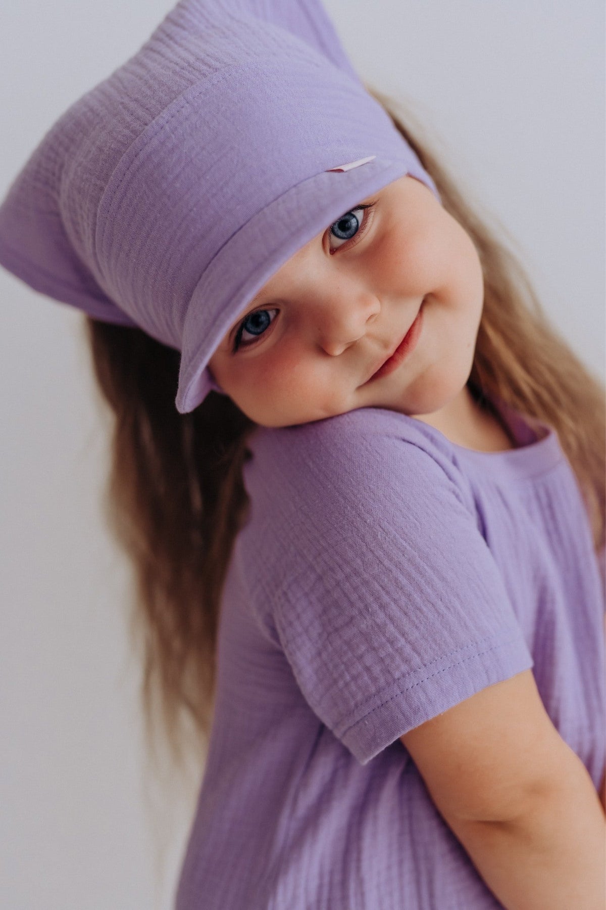 Kids Peaked Summer Hat MILA