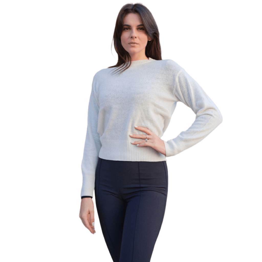 Maglia Donna Girocollo Puro Cashmere