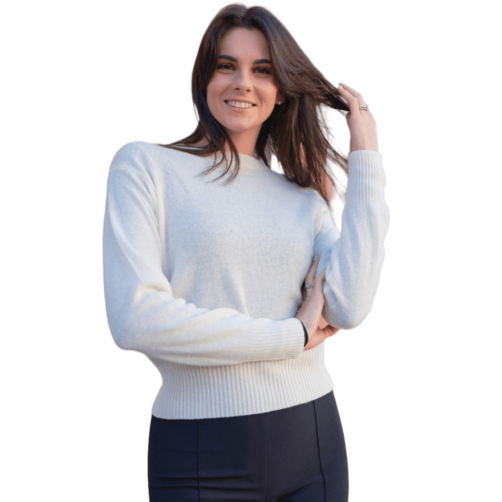 Maglia Donna Girocollo Puro Cashmere
