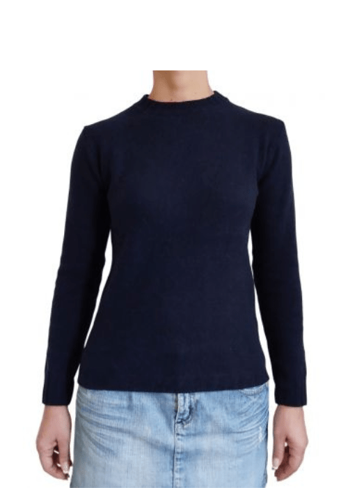 Maglia Donna Girocollo in Cashmere Rigenerato-4