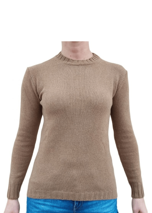 Maglia Donna Girocollo in Cashmere Rigenerato-5