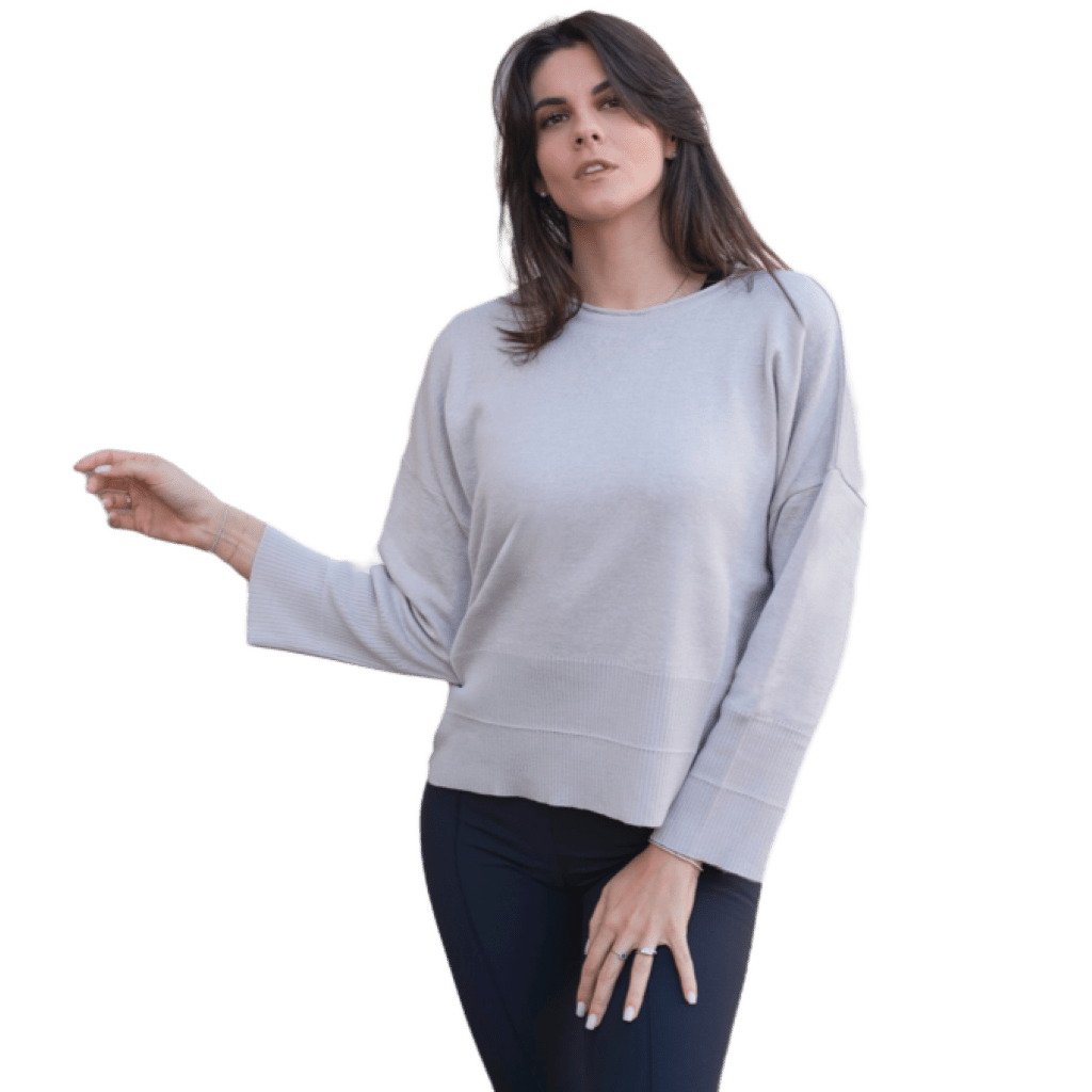 Maglia Donna Over Girocollo Lana Merino Extrafine