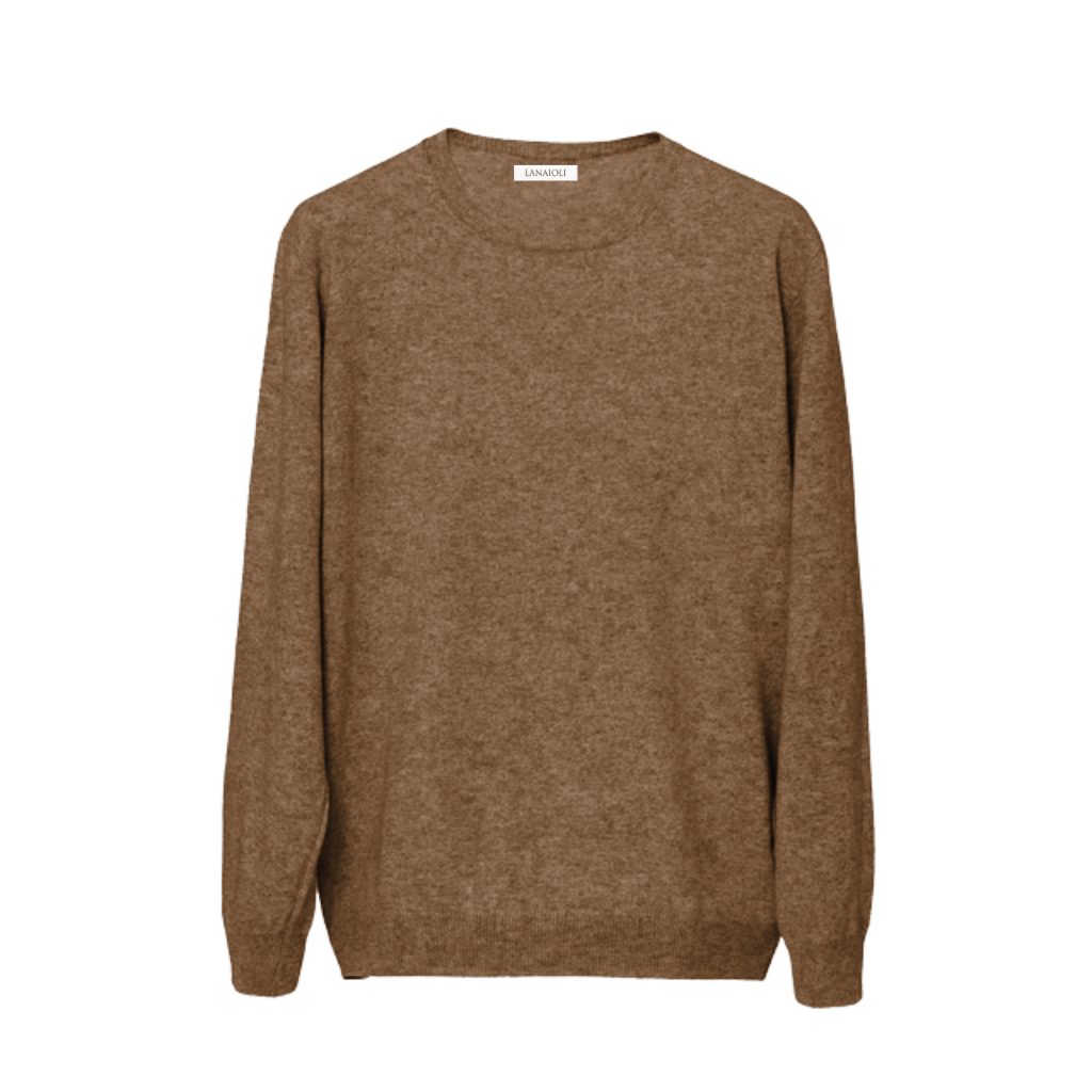 Maglia Uomo Calata in Cashmere Rigenerato Girocollo-6