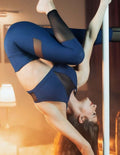 Mesh Leggings, High Waist – Barbara-0