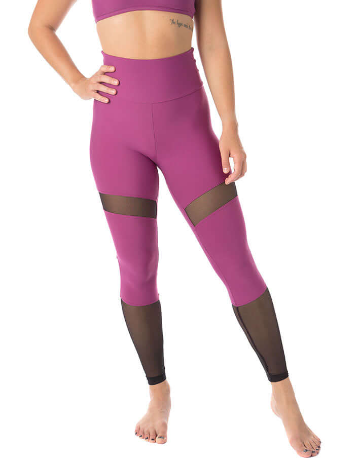 Mesh Leggings, High Waist – Barbara-8
