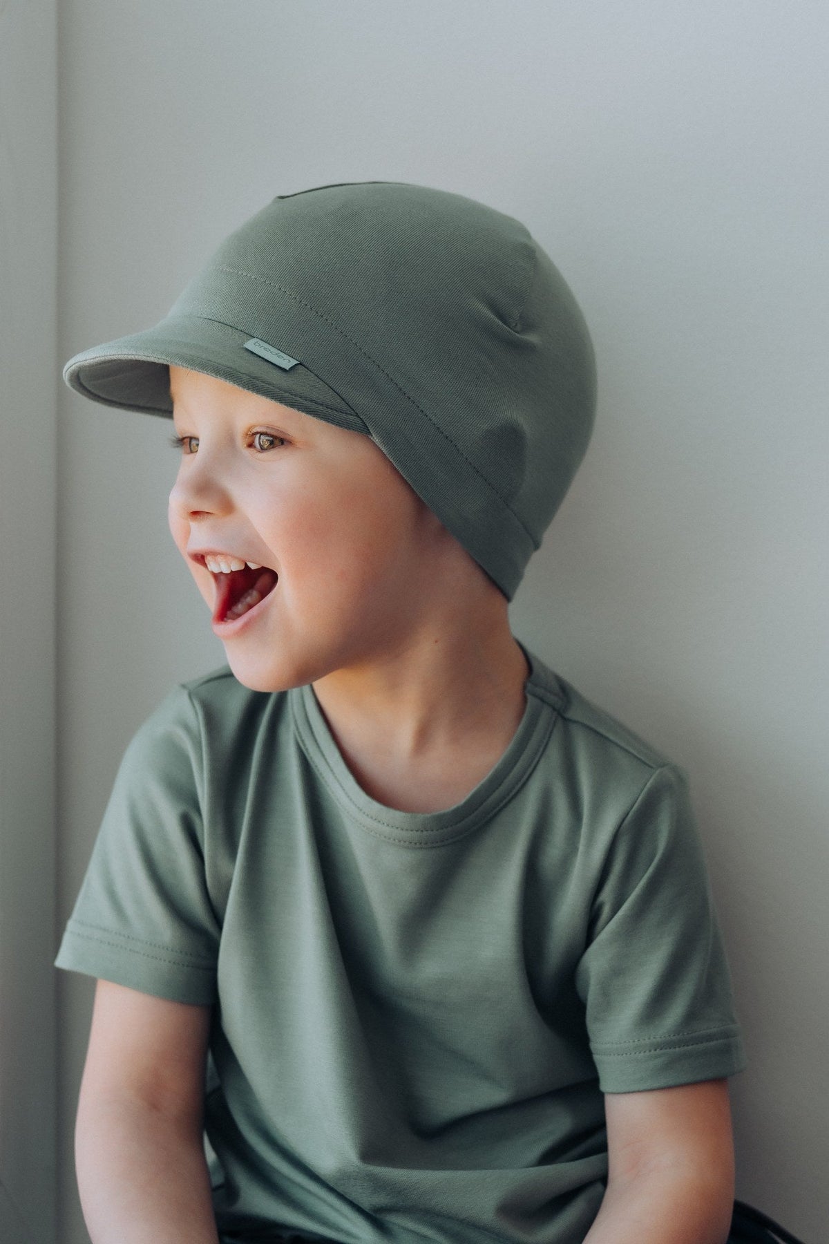 Kids Peaked Bamboo Viscose Summer Hat PHIL-0