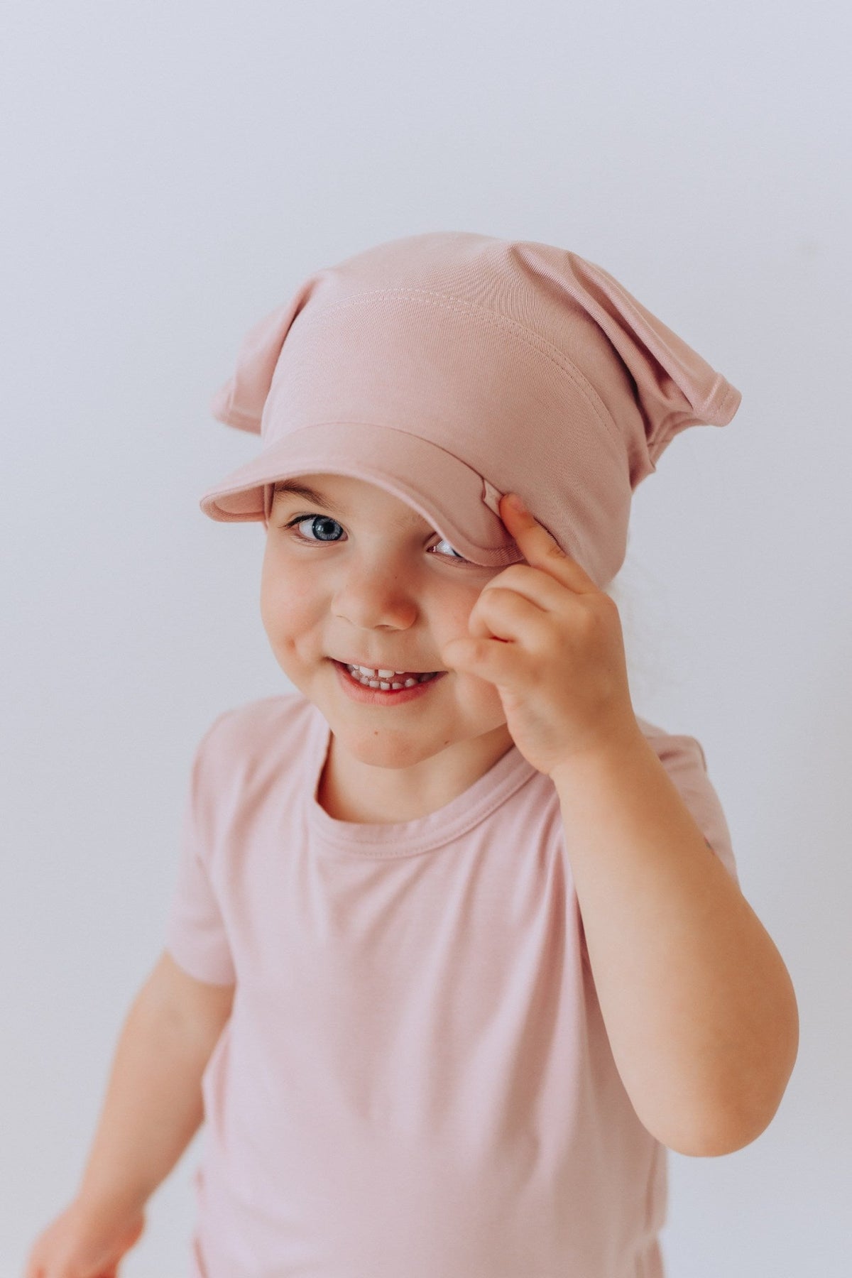 Kids Peaked Bamboo Viscose Summer Hat PIPO