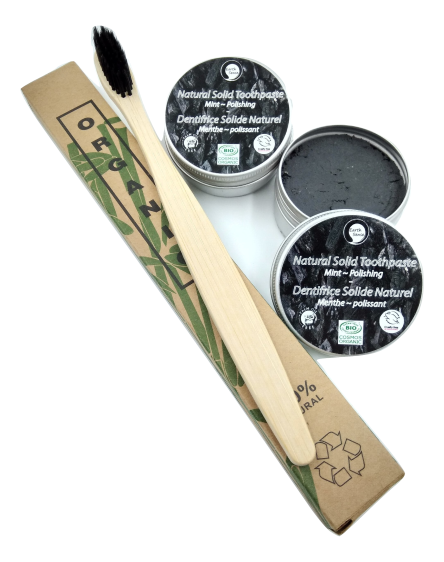 Natural Organic Certified Toothpaste - Polishing - 1 Piece-2