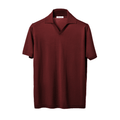 Polo Uomo Maniche Corte Pura Lana Merino Extrafine
