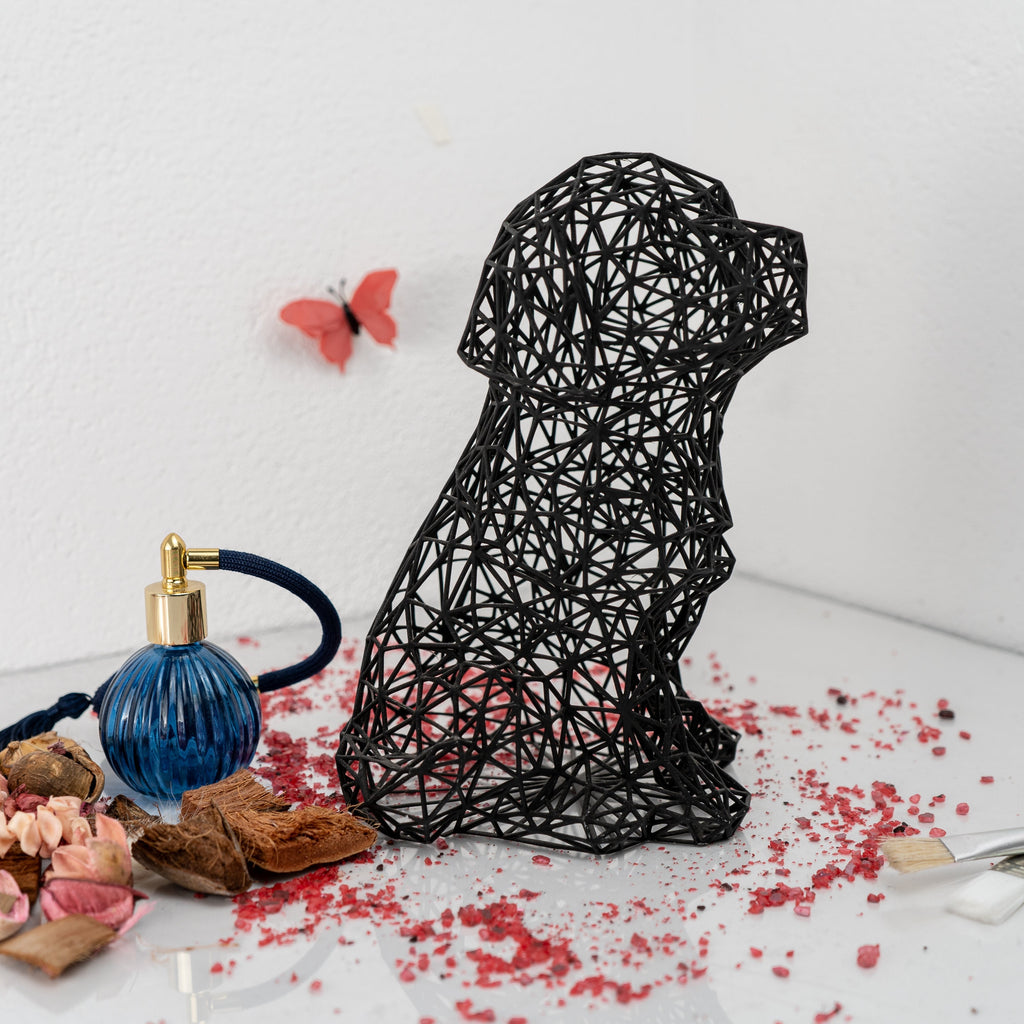 Adorable Puppy Wire Design-0