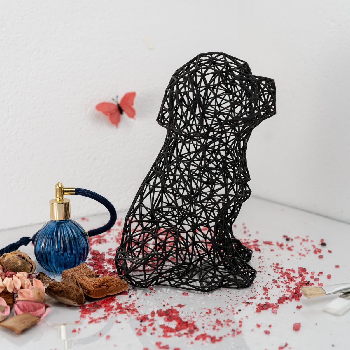 Adorable Puppy Wire Design-0