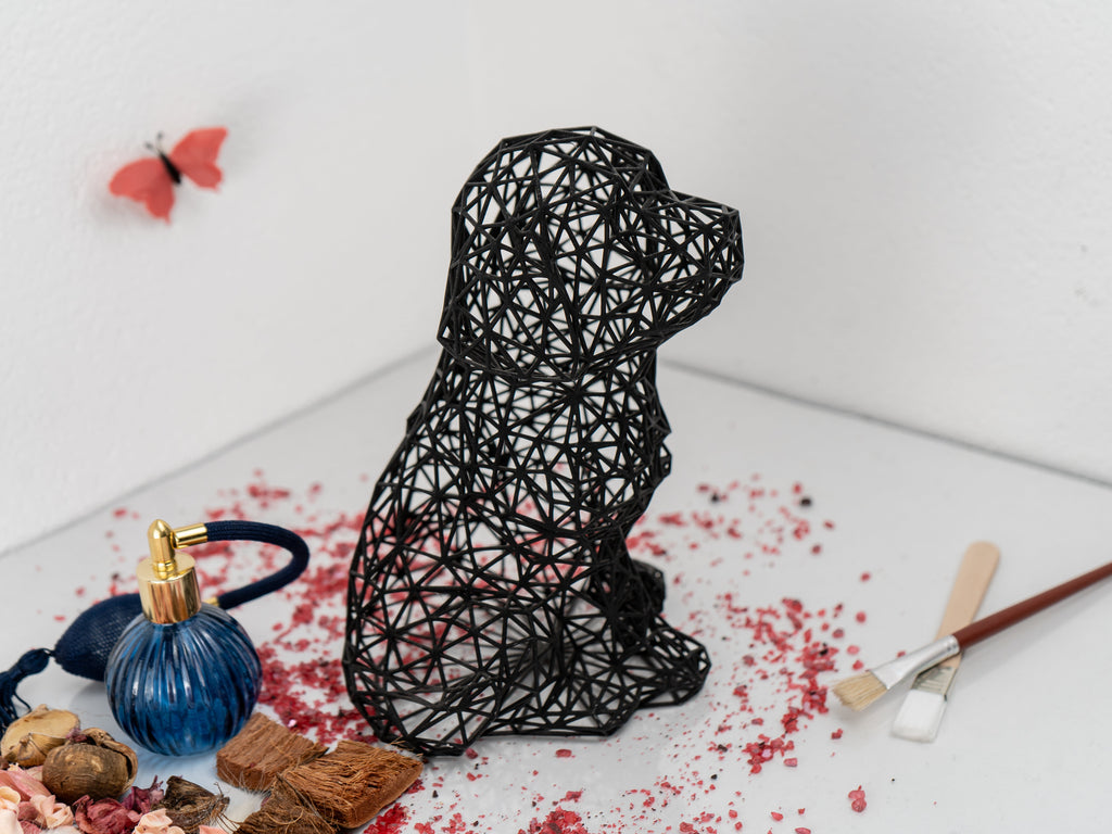 Adorable Puppy Wire Design-2