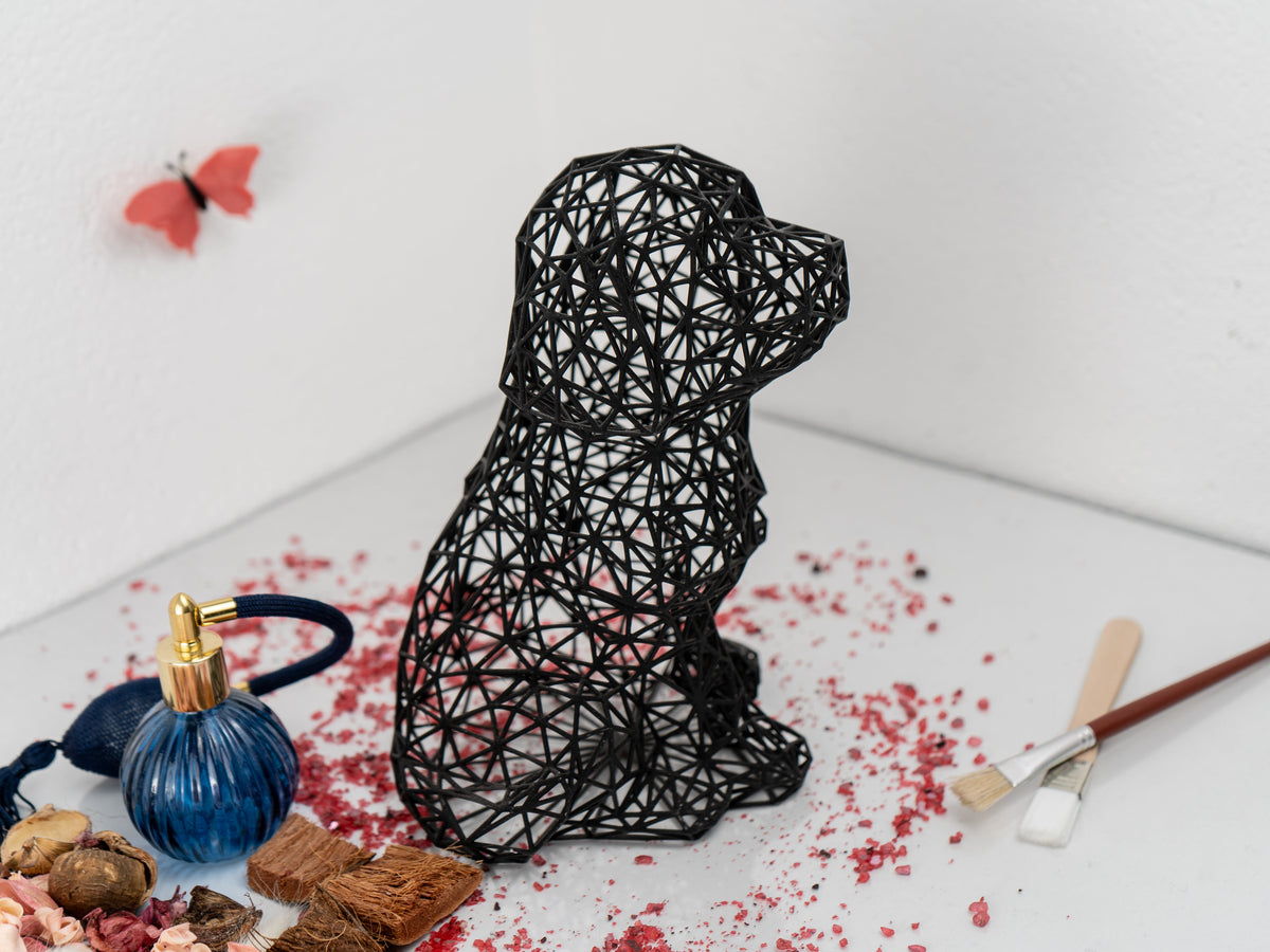 Adorable Puppy Wire Design-2