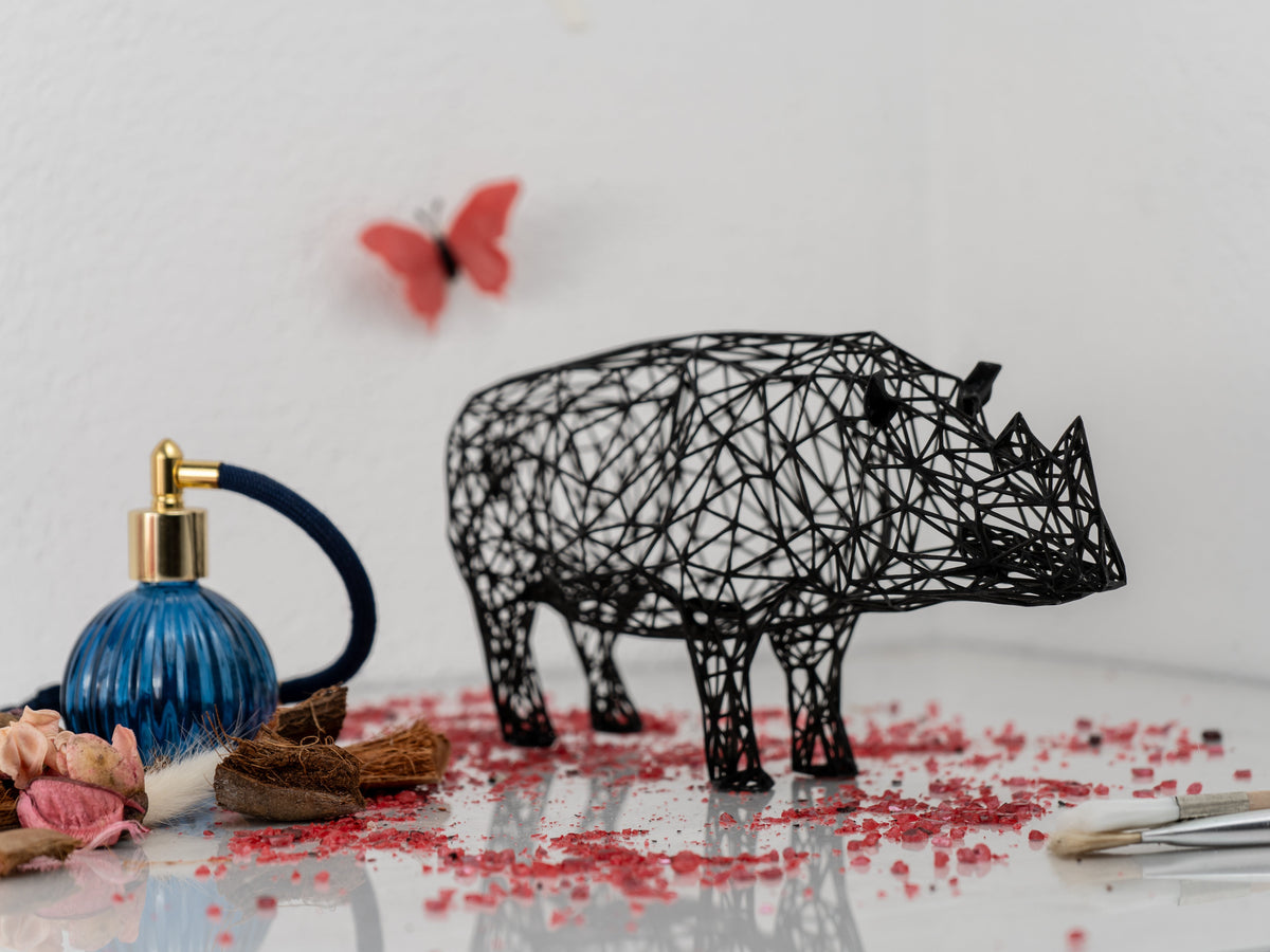 Modern Rhino Sculpture-2