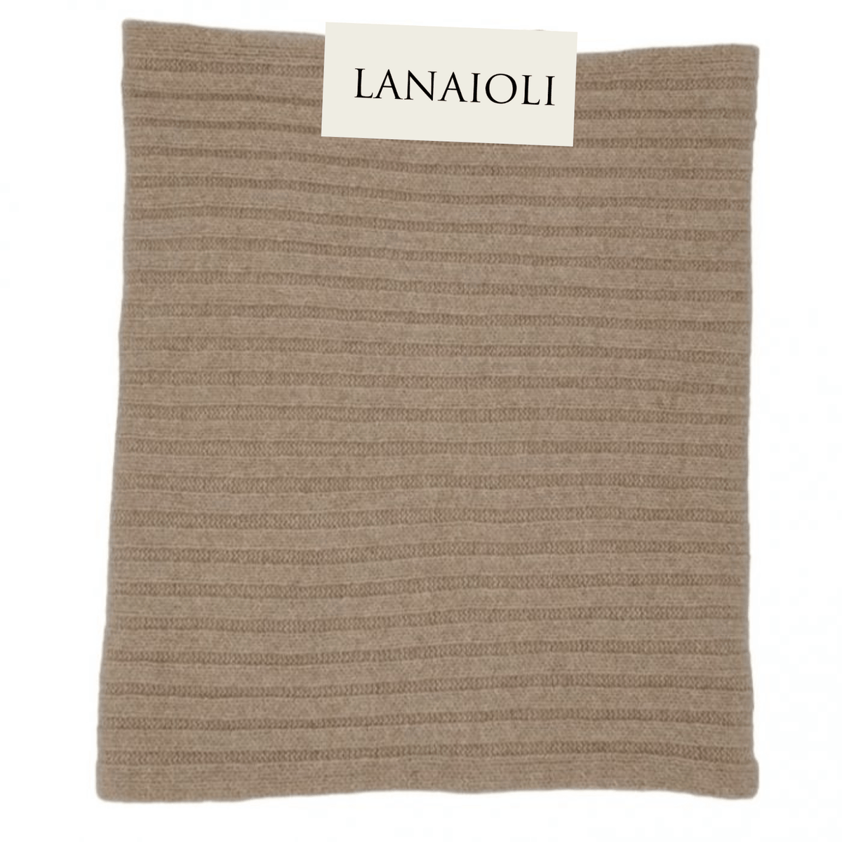 Sciarpa Donna a Coste Cashmere Rigenerato