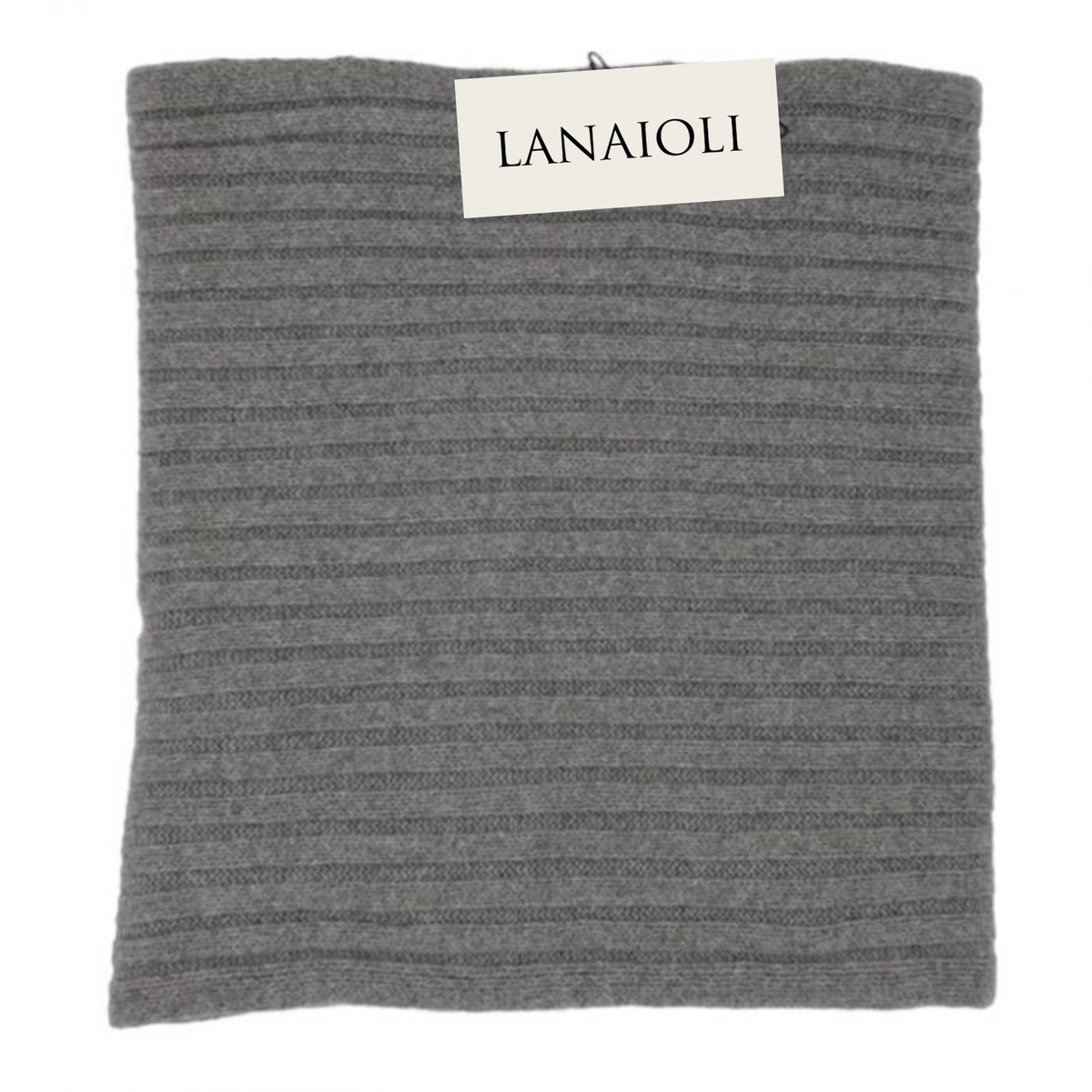 Sciarpa Donna a Coste Cashmere Rigenerato