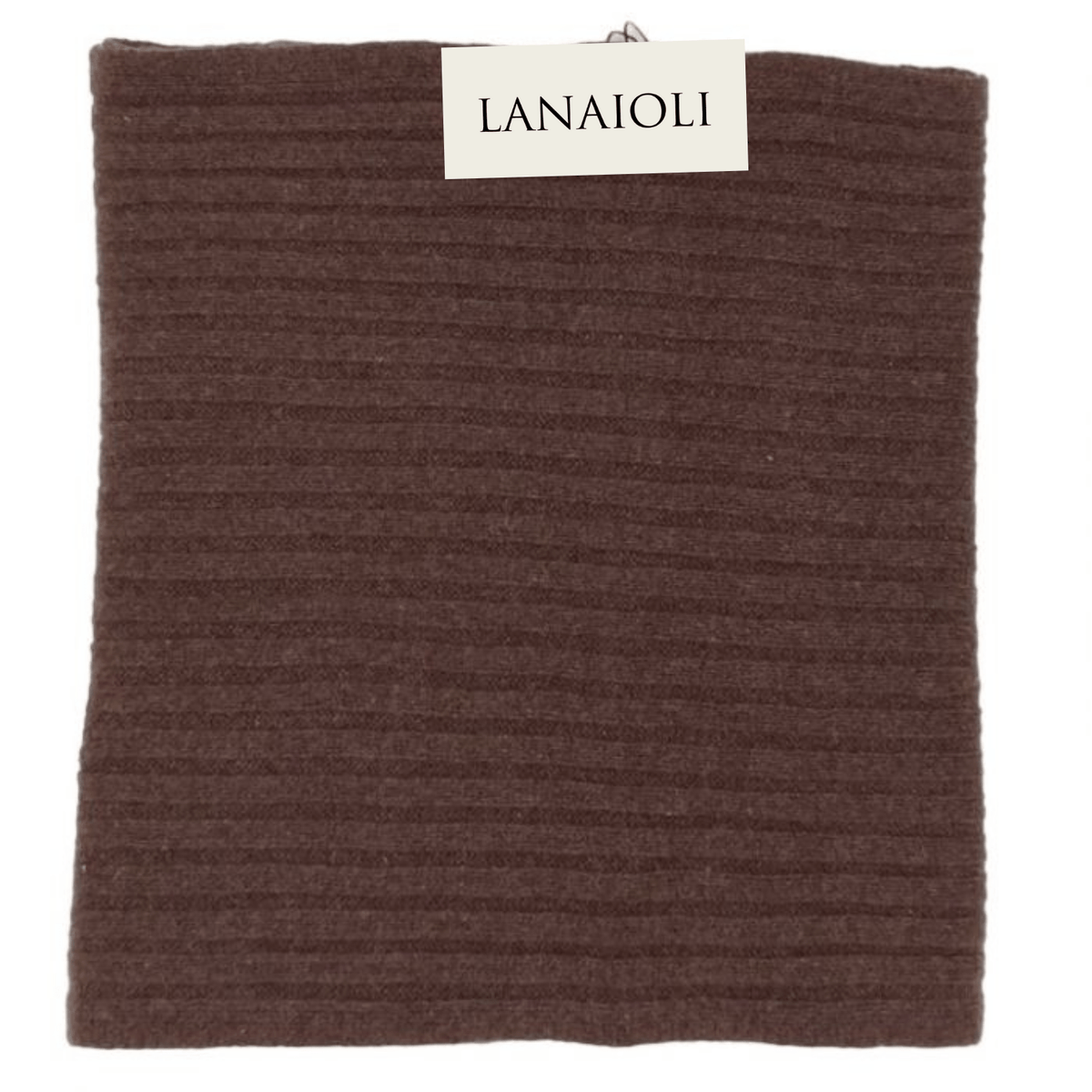 Sciarpa Uomo a Coste Cashmere Rigenerato