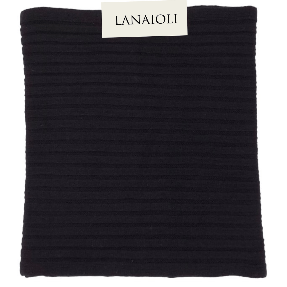 Sciarpa Uomo a Coste Cashmere Rigenerato