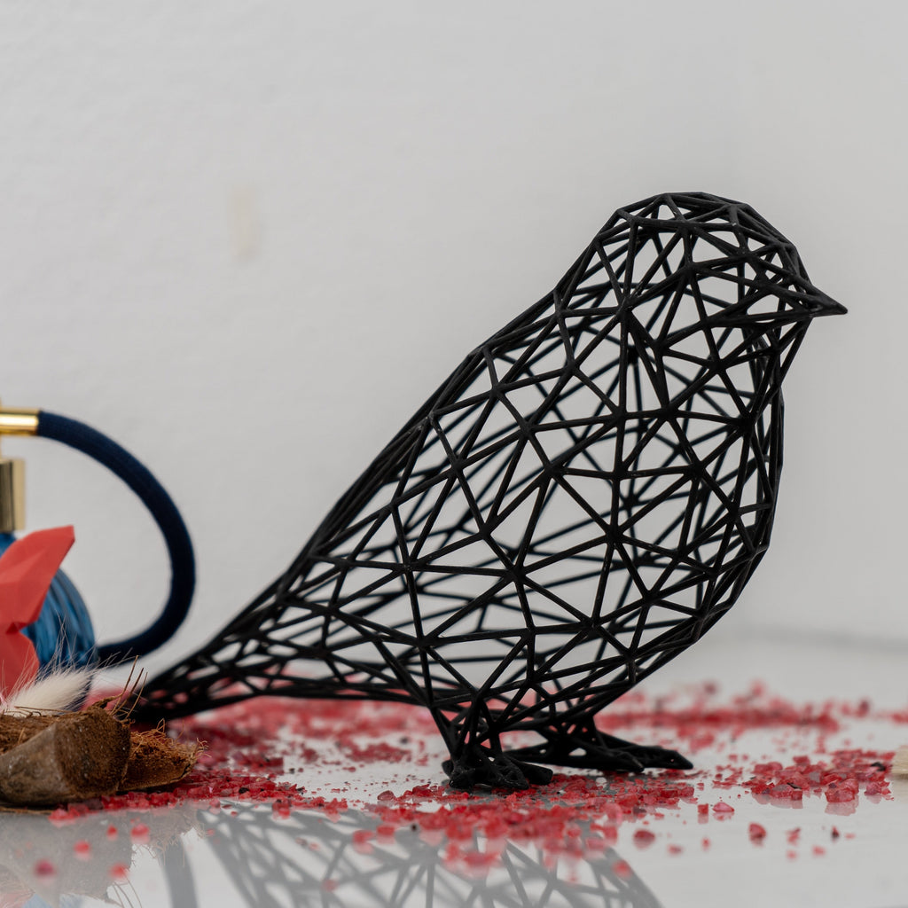 Small Sparrow Charming Sculpture-0