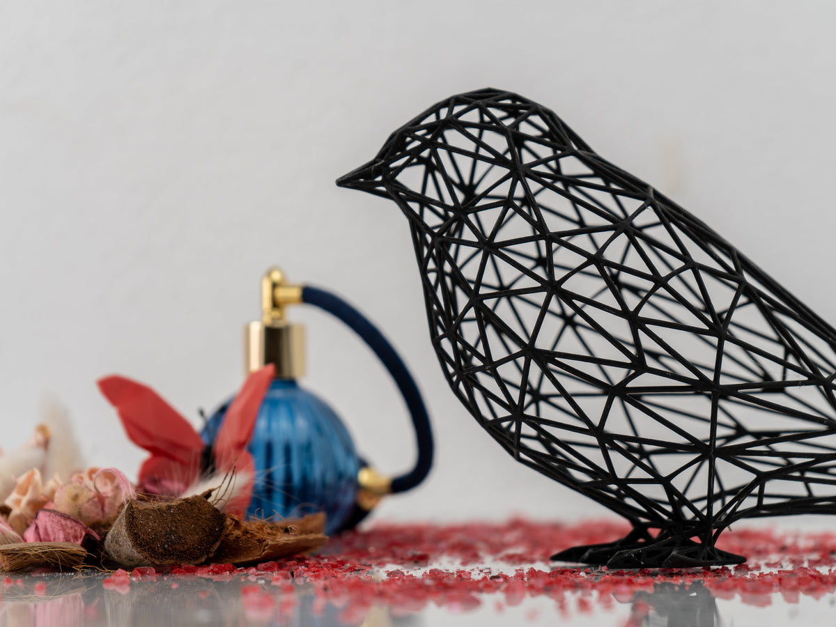 Small Sparrow Charming Sculpture-1
