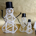 Christmas Snowman Sculpture-0