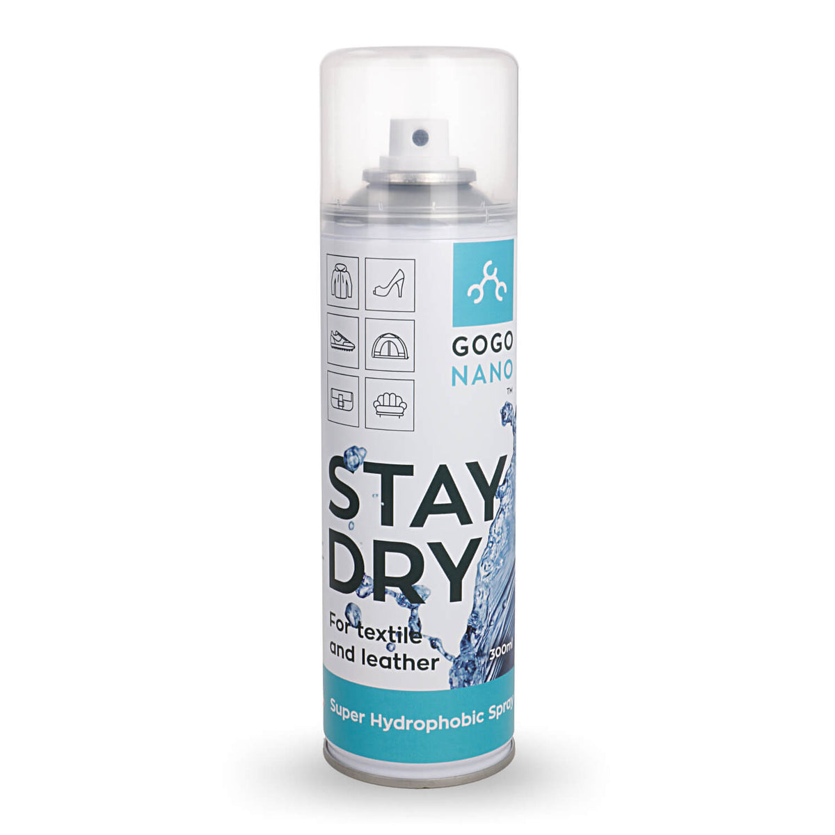 Nano Coating Spray Stay Dry For Textile and Leather, 300ml Single product-0