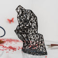 The Thinker Modern Oneline 3D Sculpture-0