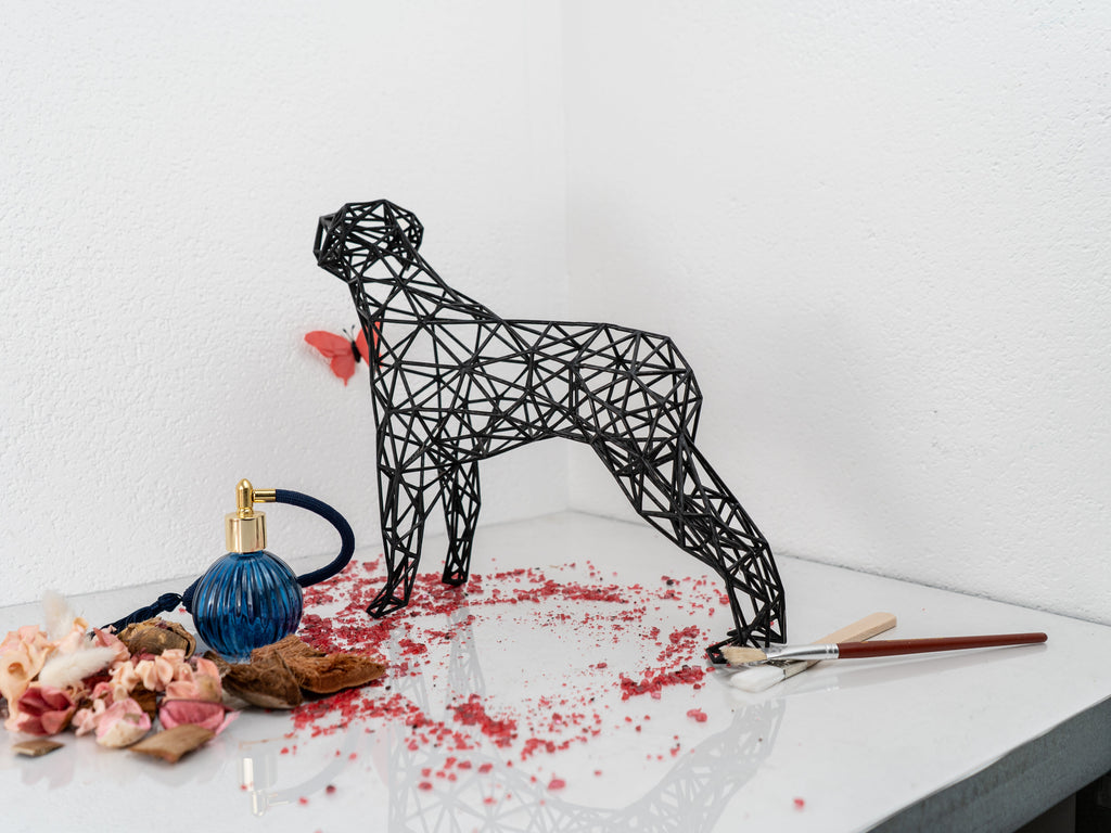 Thin Line Dog Sculpture Decor-3