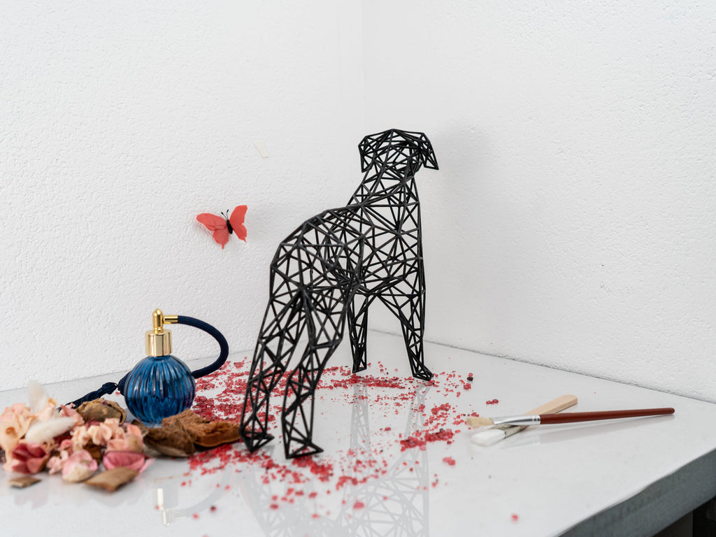 Thin Line Dog Sculpture Decor-2