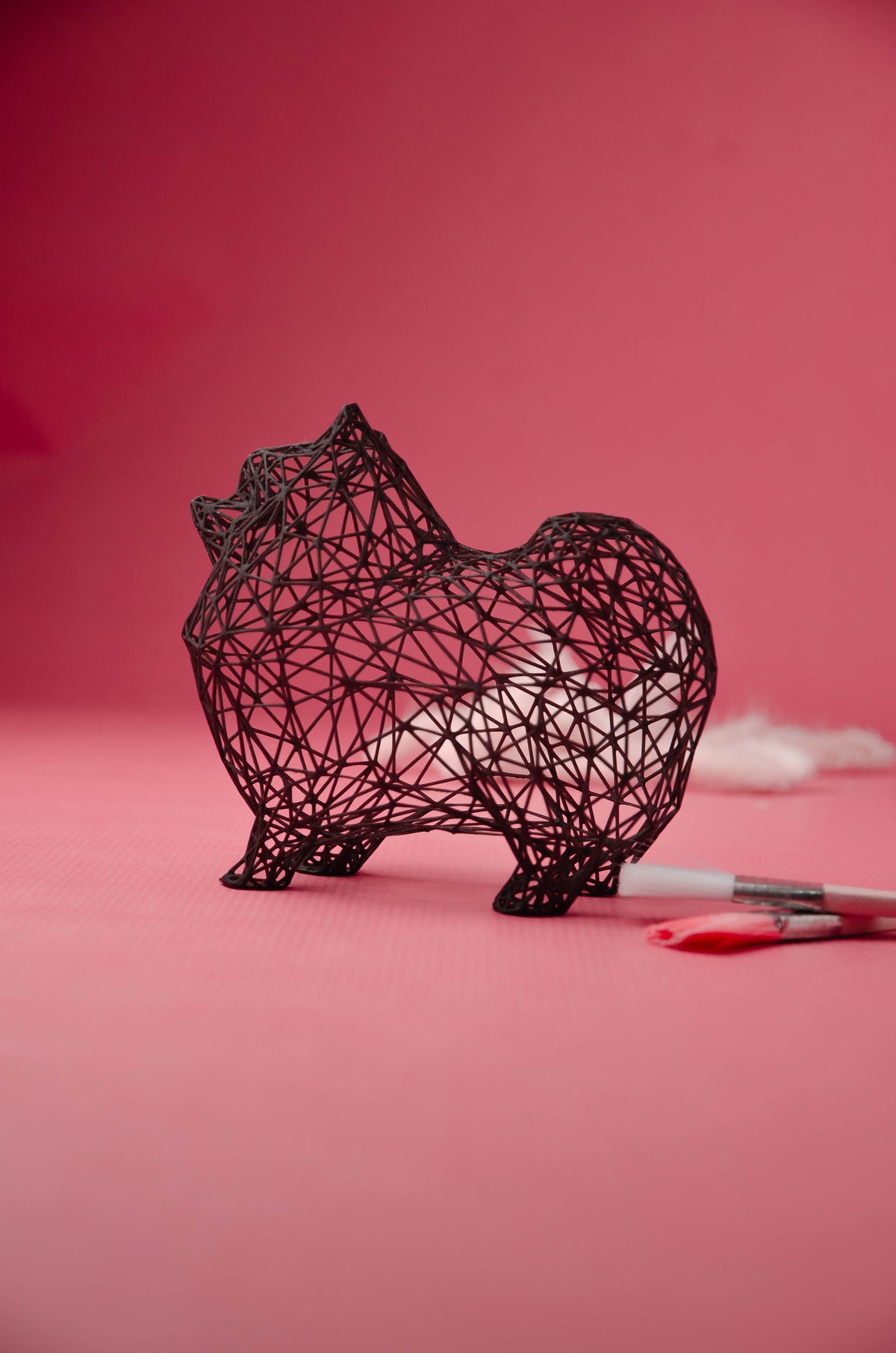 Pomeranian Decor Sculpture-3