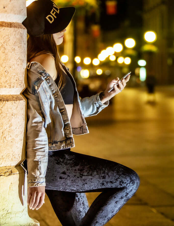 Velvet Leggings, Mid Rise – Adriana-0