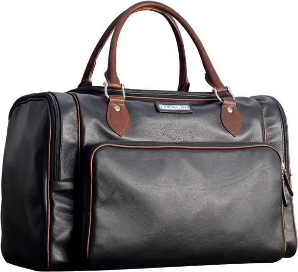 Selective Leather Duffel Bag - N&M-0