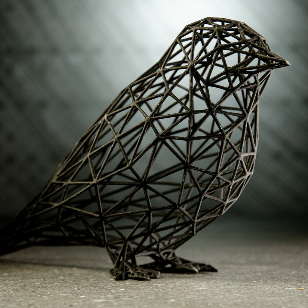 Small Sparrow Charming Sculpture-2