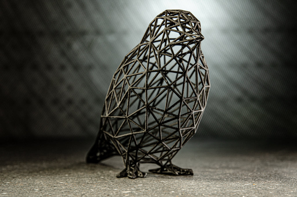 Small Sparrow Charming Sculpture-4