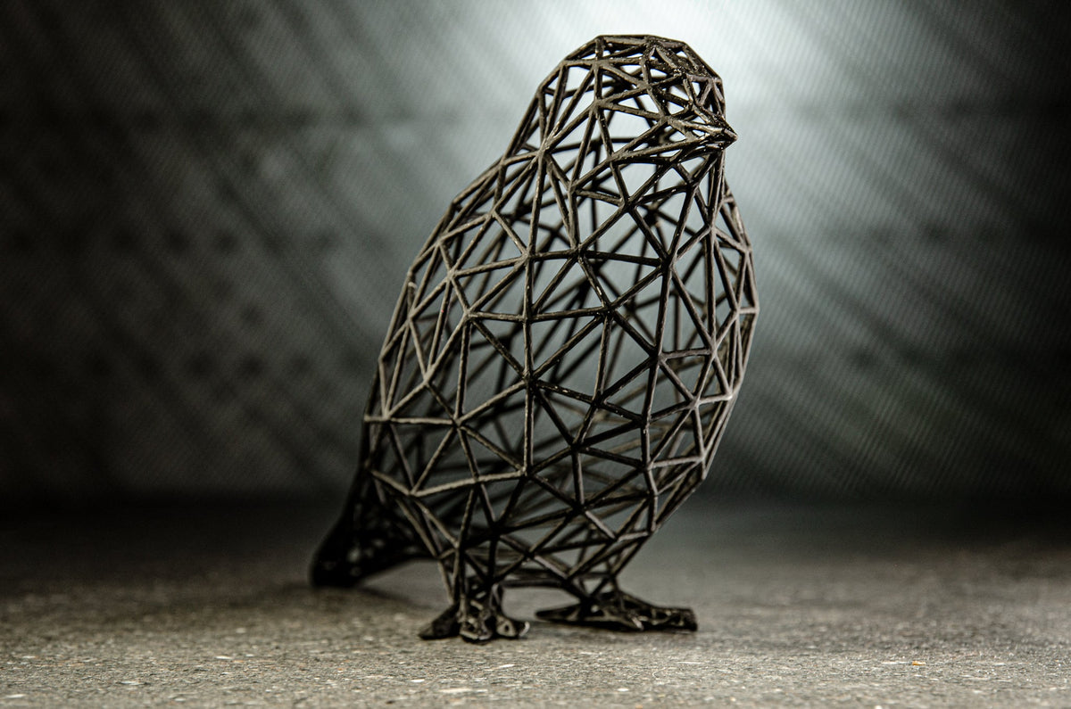 Small Sparrow Charming Sculpture-4