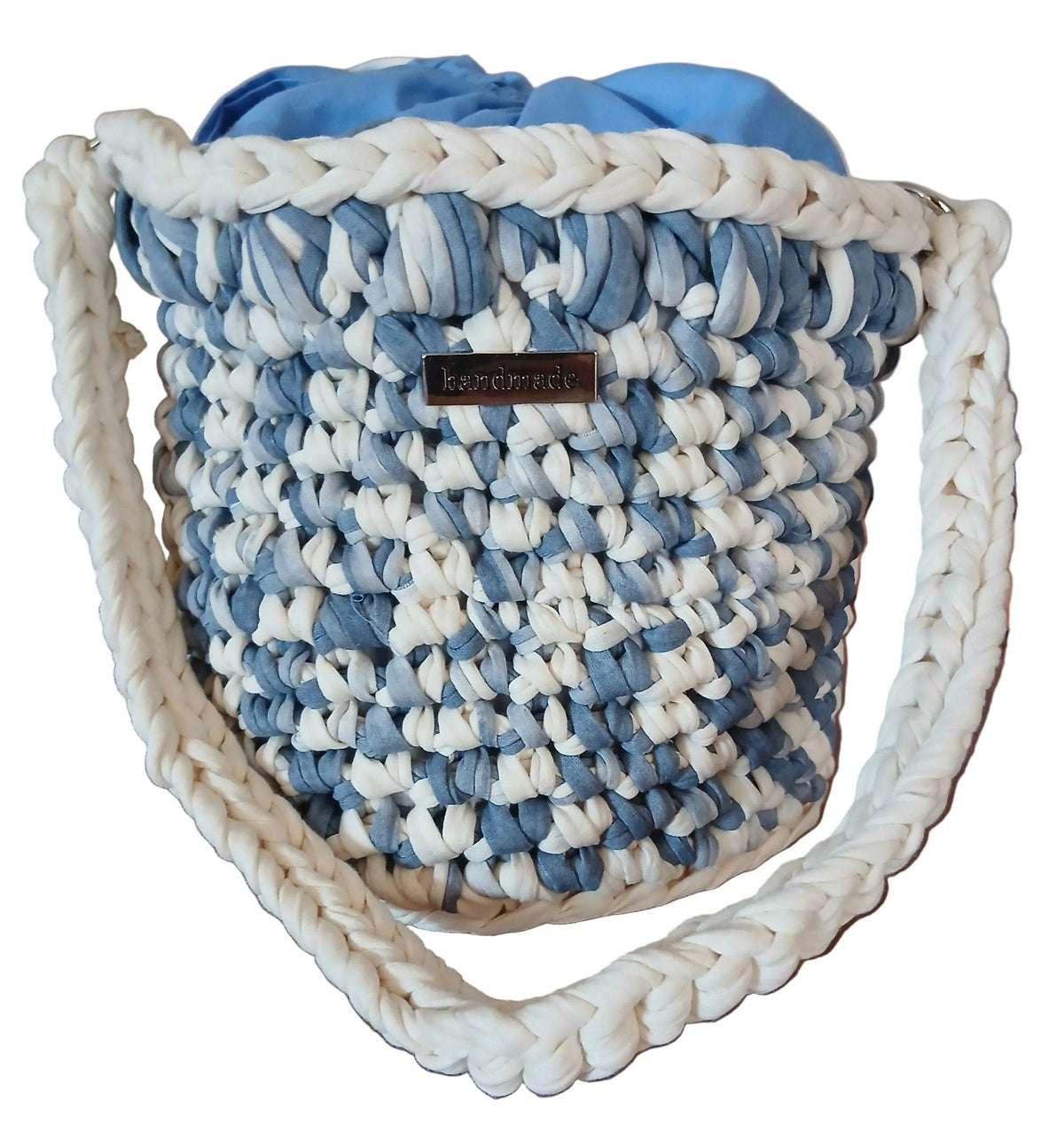 Borsa a Secchiello in Cotone Riciclato-1