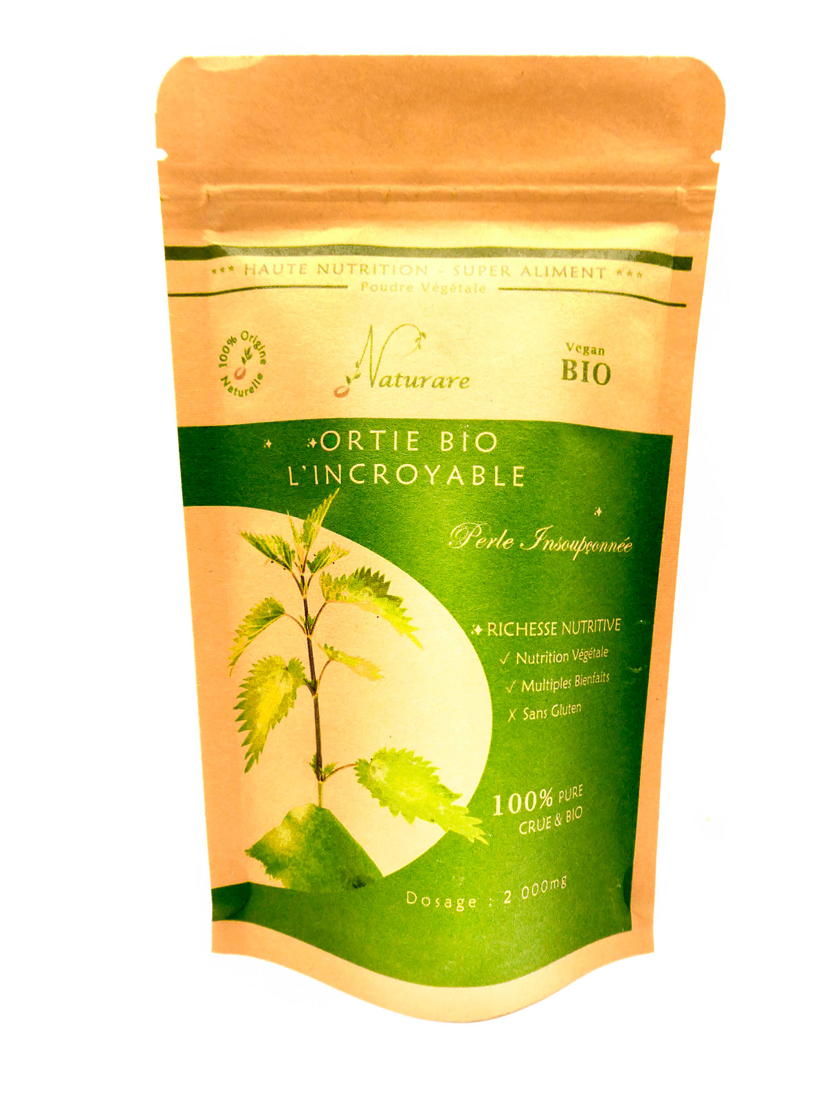 PRO - L'INCROYABLE ORTIE BIO 2000mg - Complément Alimentaire-0