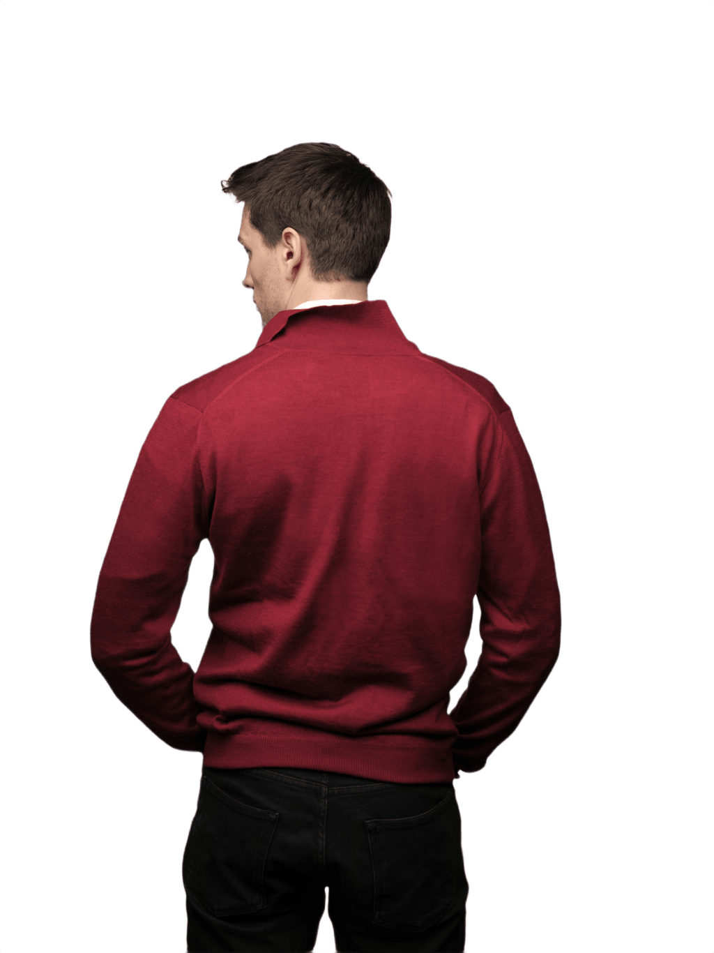 Giacca Uomo Misto Cashmere, Seta, Lana Merino Extrafine chiusura Zip-1