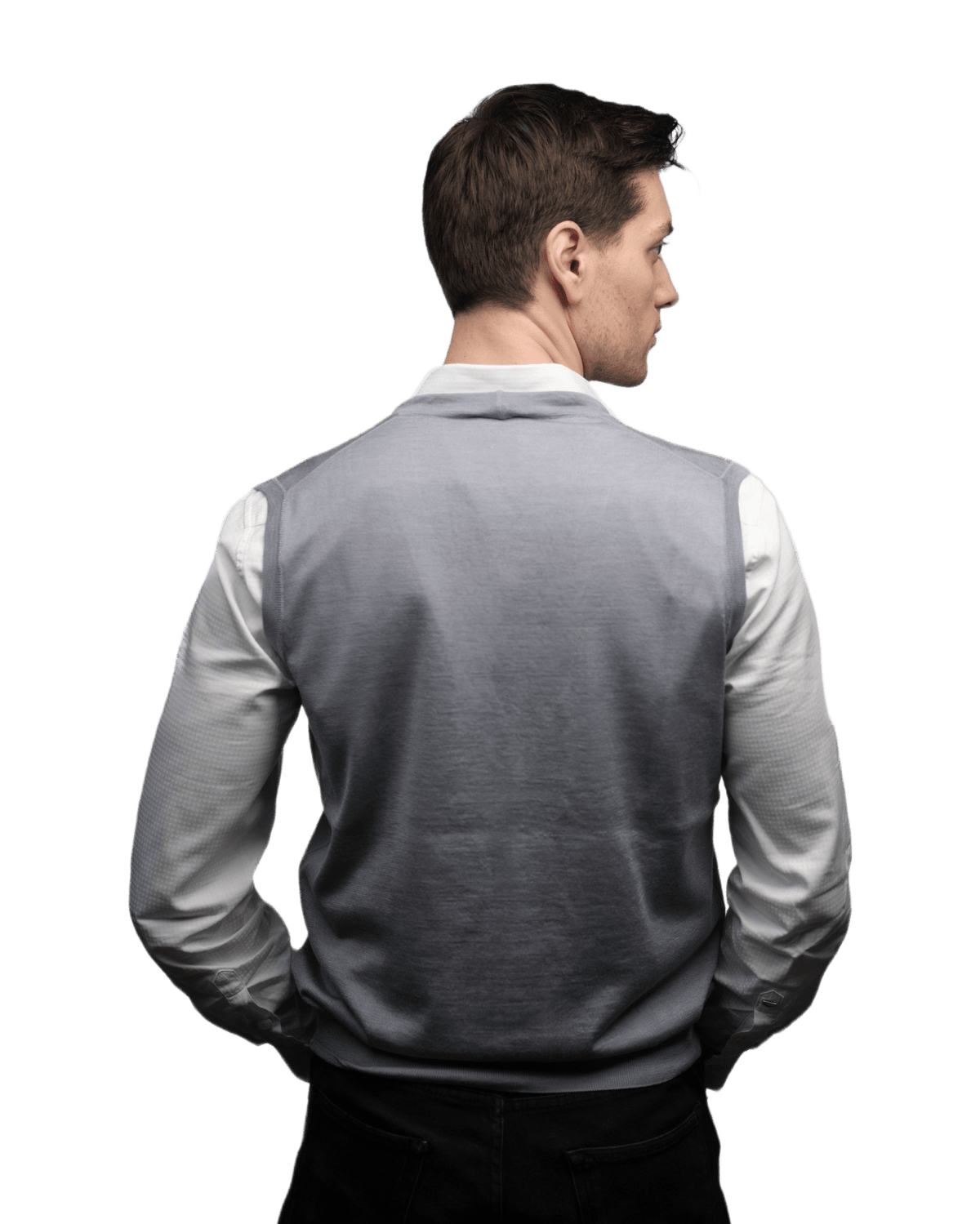 Gilet Uomo Misto Cashmere e Seta