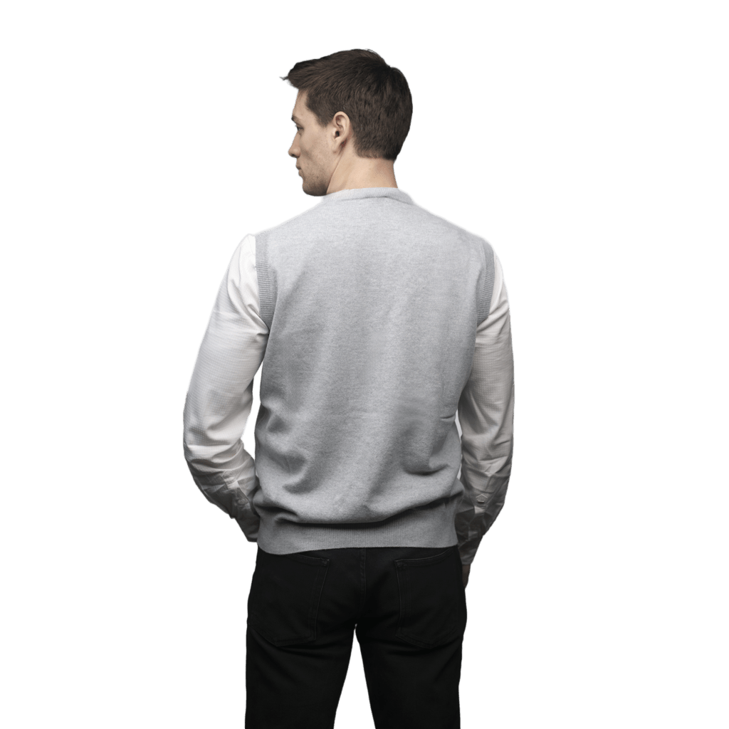 Gilet Uomo Puro Cashmere scollo a V