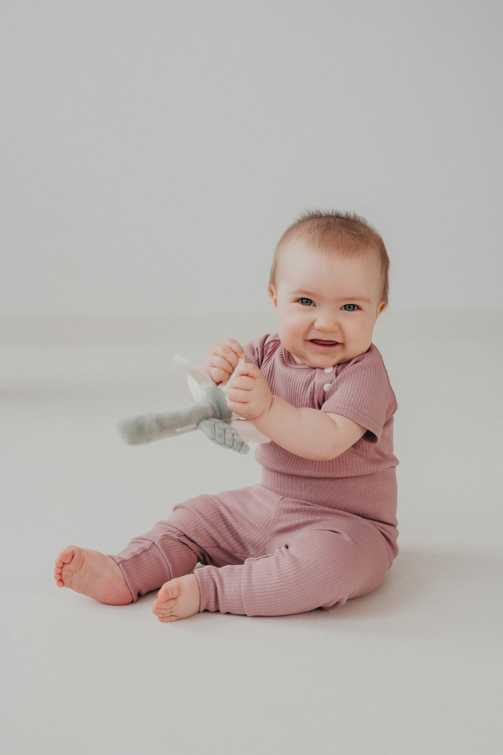 Baby Bodysuit with Short Sleeves GINA-4