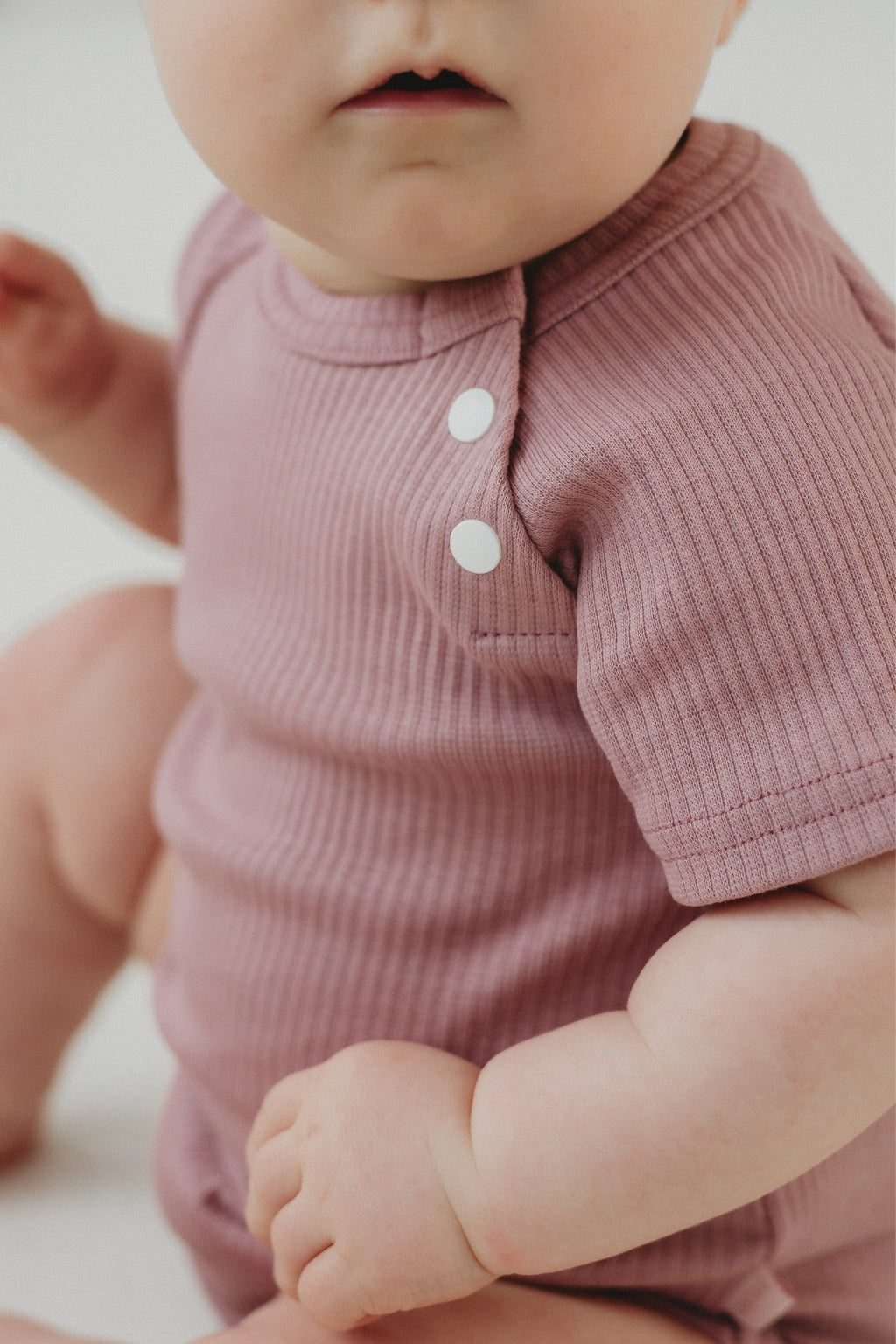 Baby Bodysuit with Short Sleeves GINA-1