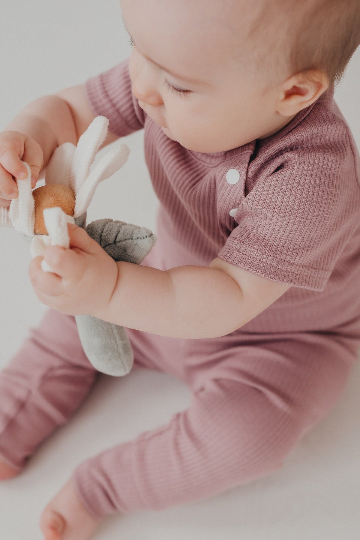 Baby Bodysuit with Short Sleeves GINA-2