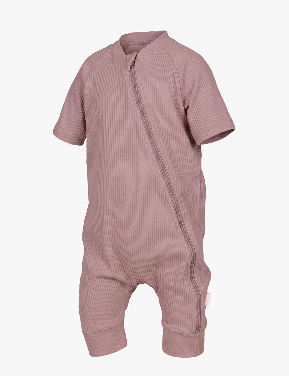 Short Sleeved Baby Romper GRAY