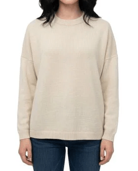 Maglia Donna Over Girocollo Cashmere Rigenerato-0