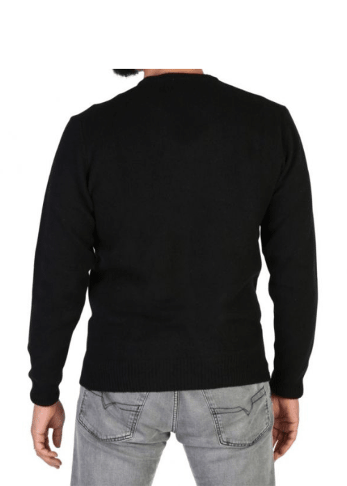 Maglia Uomo Collo a V in Cashmere Rigenerato-4