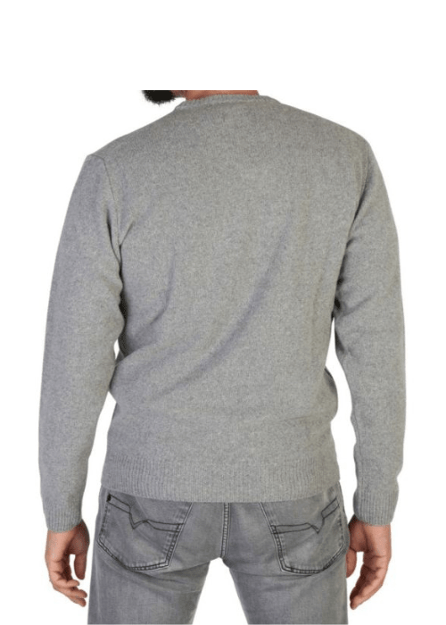 Maglia Uomo Collo a V in Cashmere Rigenerato-3