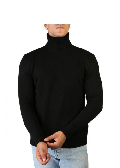 Maglia Uomo Collo Alto Cashmere Rigenerato-5