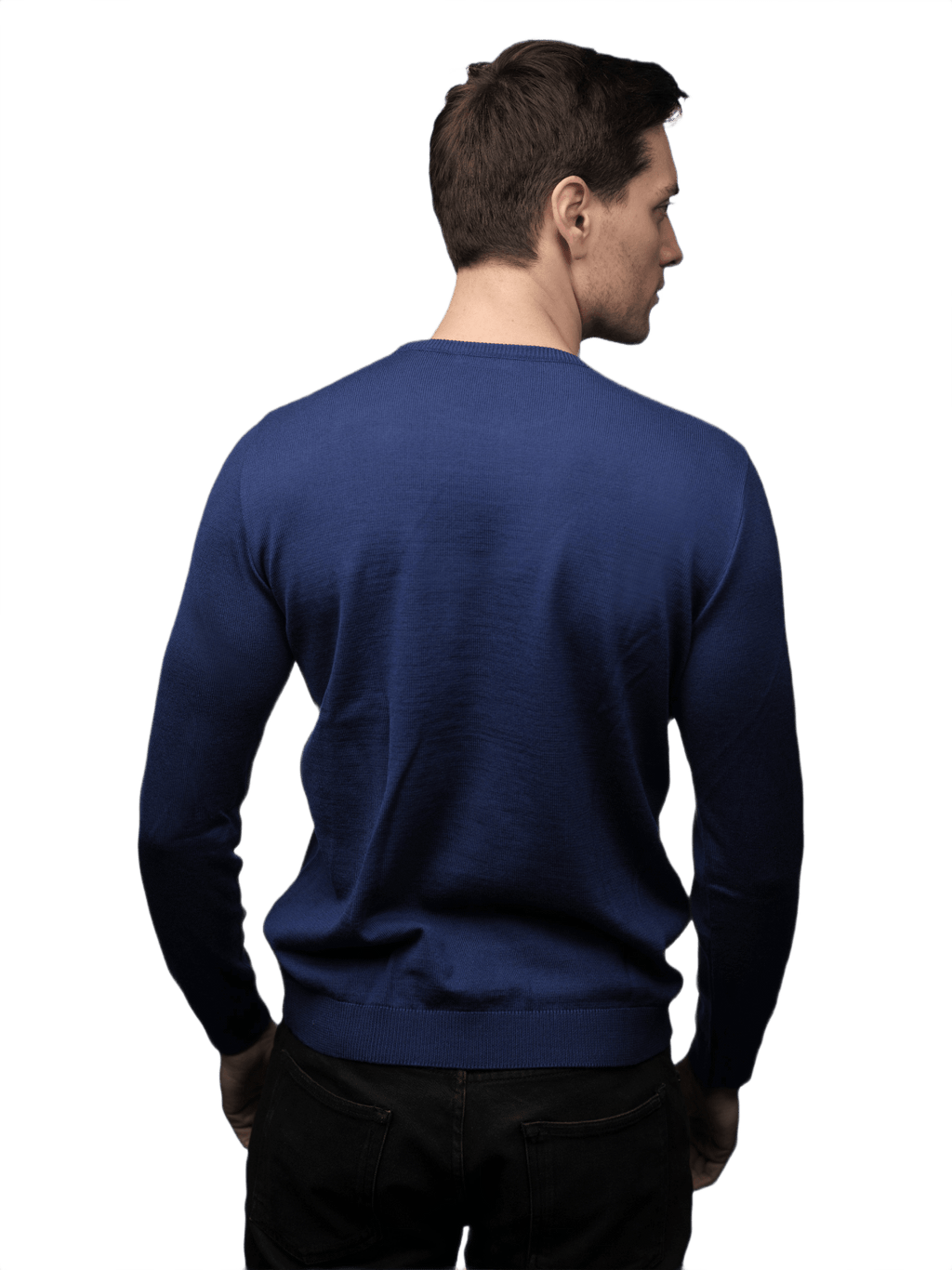 Maglia Uomo Girocollo in Lana Merino-1