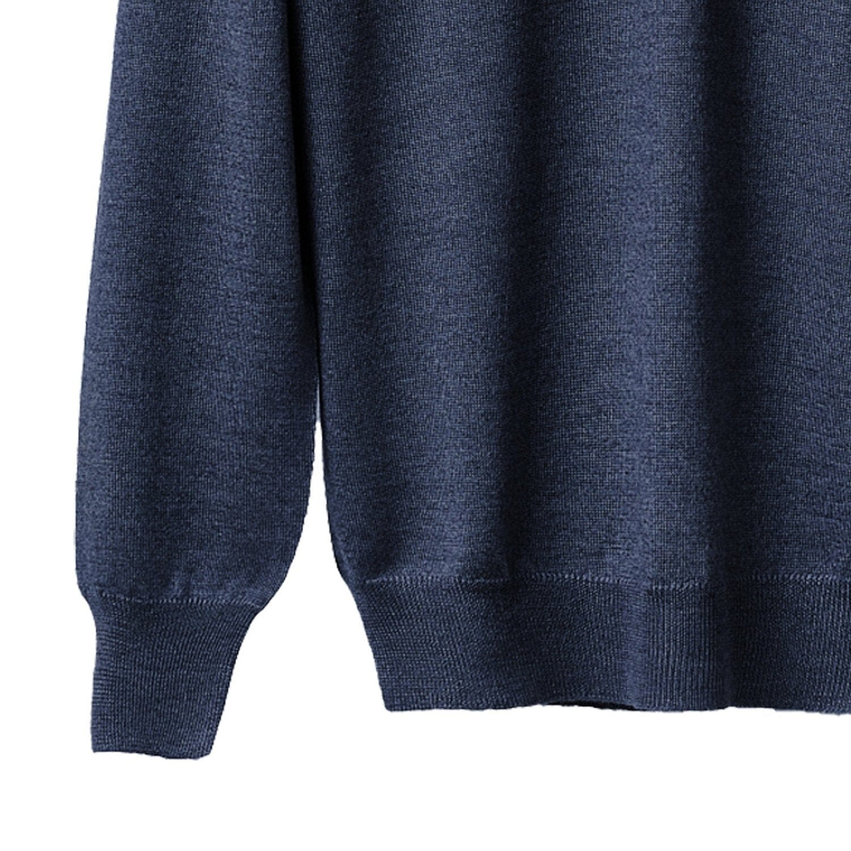 Maglia Uomo in misto Cashmere, Seta e Lana Merino Extrafine Scollo a V